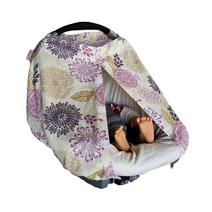 Baby Car Seat Infant Cover - The Peanut Shell car seat cover